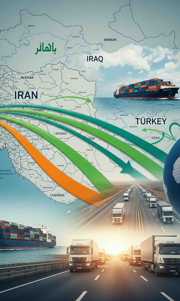 صادرات کامپاند پلی اتیلن به عراق، ترکیه و آسیای میانه